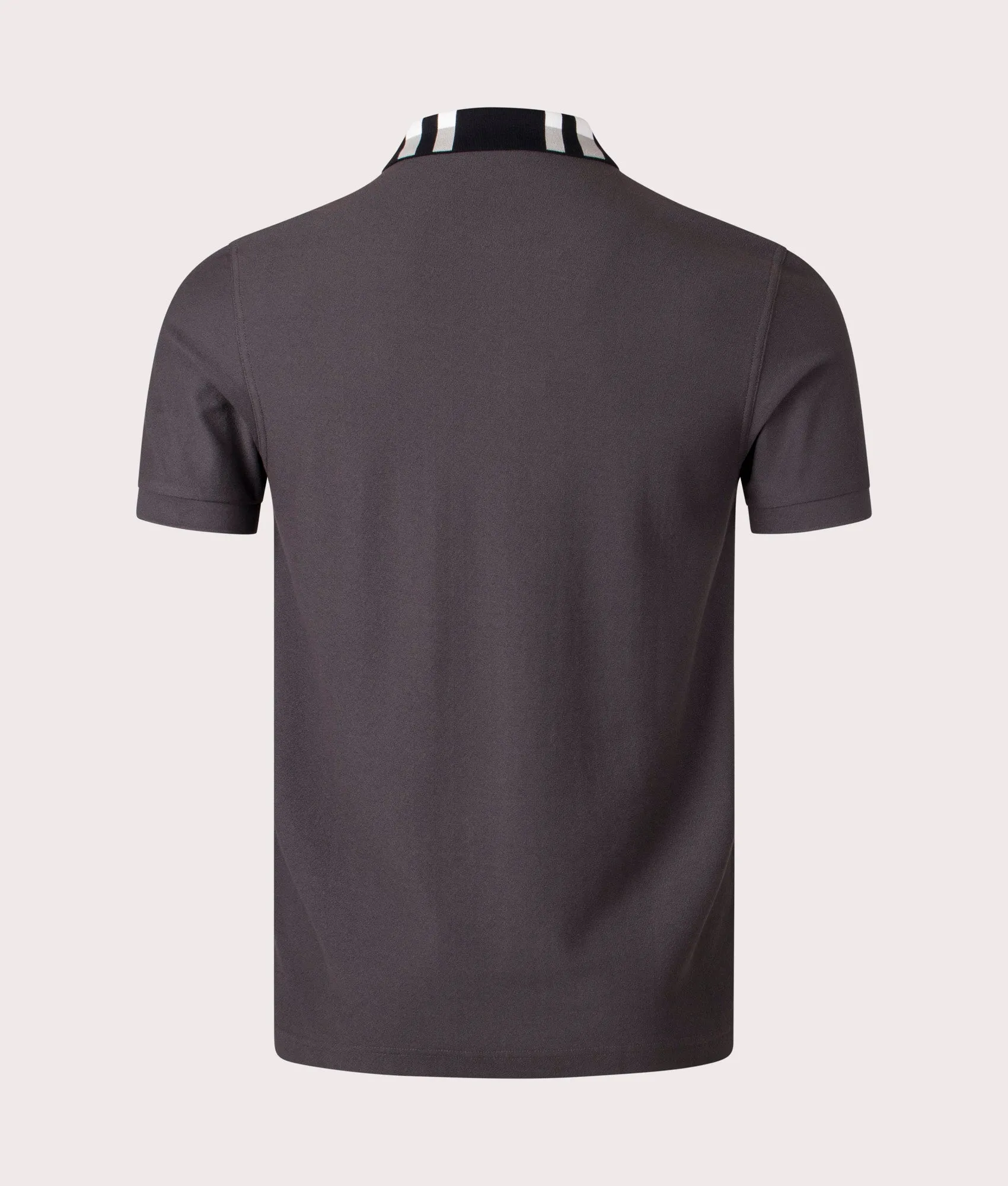 Chequerboard Collar Polo Shirt sold by EQVVS product image thumbnail 3