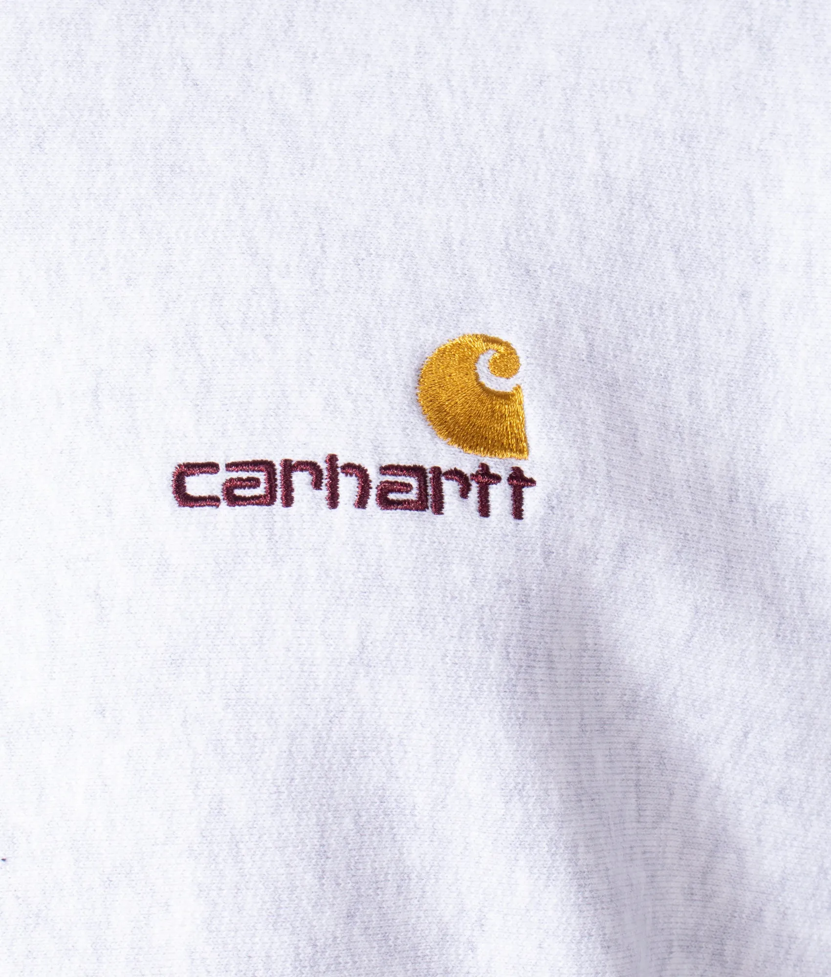 Relaxed Fit Quarter Zip American Script Sweatshirt sold by EQVVS product image thumbnail 2