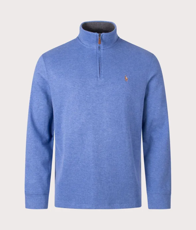 Quarter Zip Estate Rib Knit sold by EQVVS