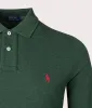 Custom Slim Fit Long Sleeve Polo Shirt sold by EQVVS