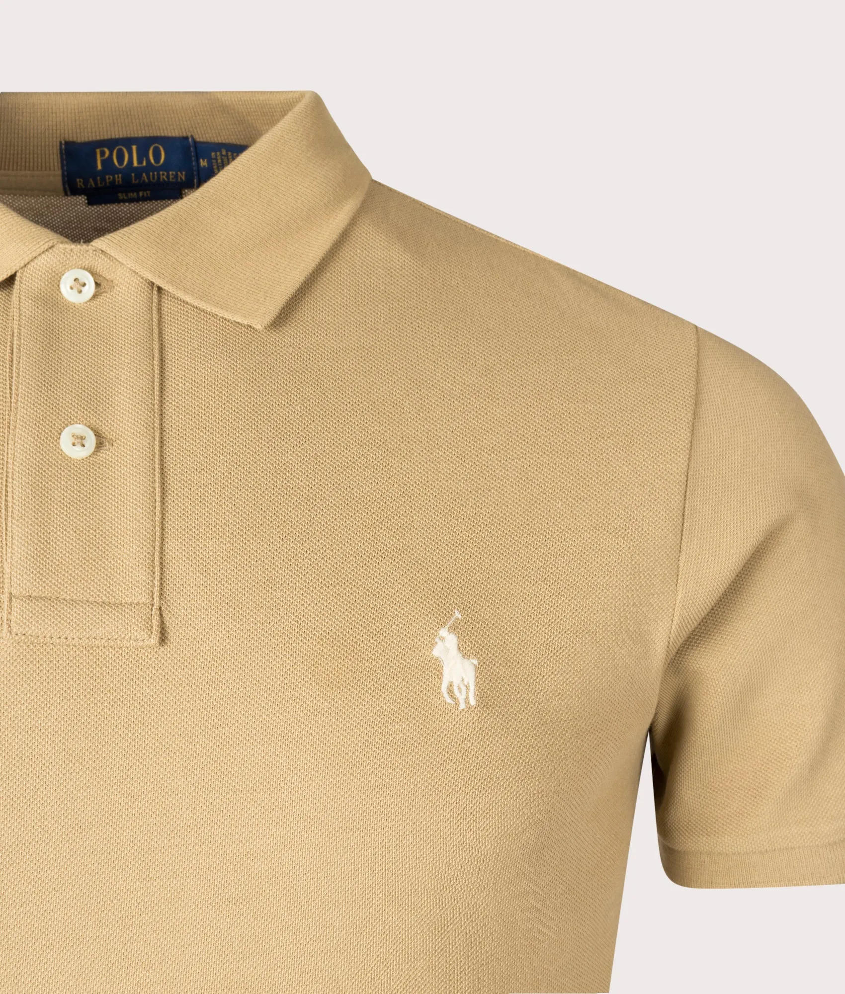 Slim Fit Mesh Polo Shirt sold by EQVVS product image thumbnail 2