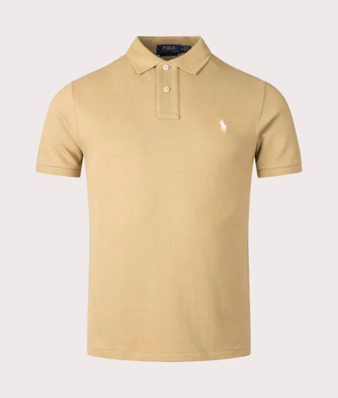 Slim Fit Mesh Polo Shirt sold by EQVVS