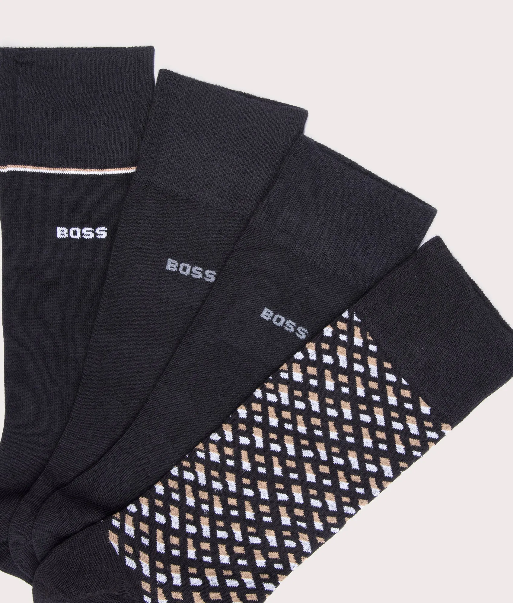 4 Pack RS Monogramed Socks sold by EQVVS product image thumbnail 3