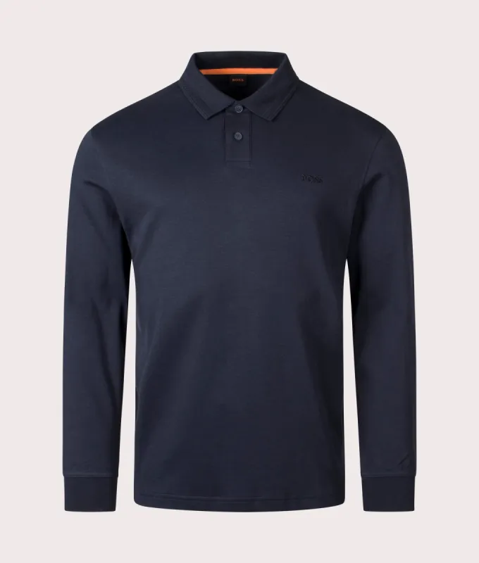 Pe Interlock Long Sleeve Polo Shirt sold by EQVVS