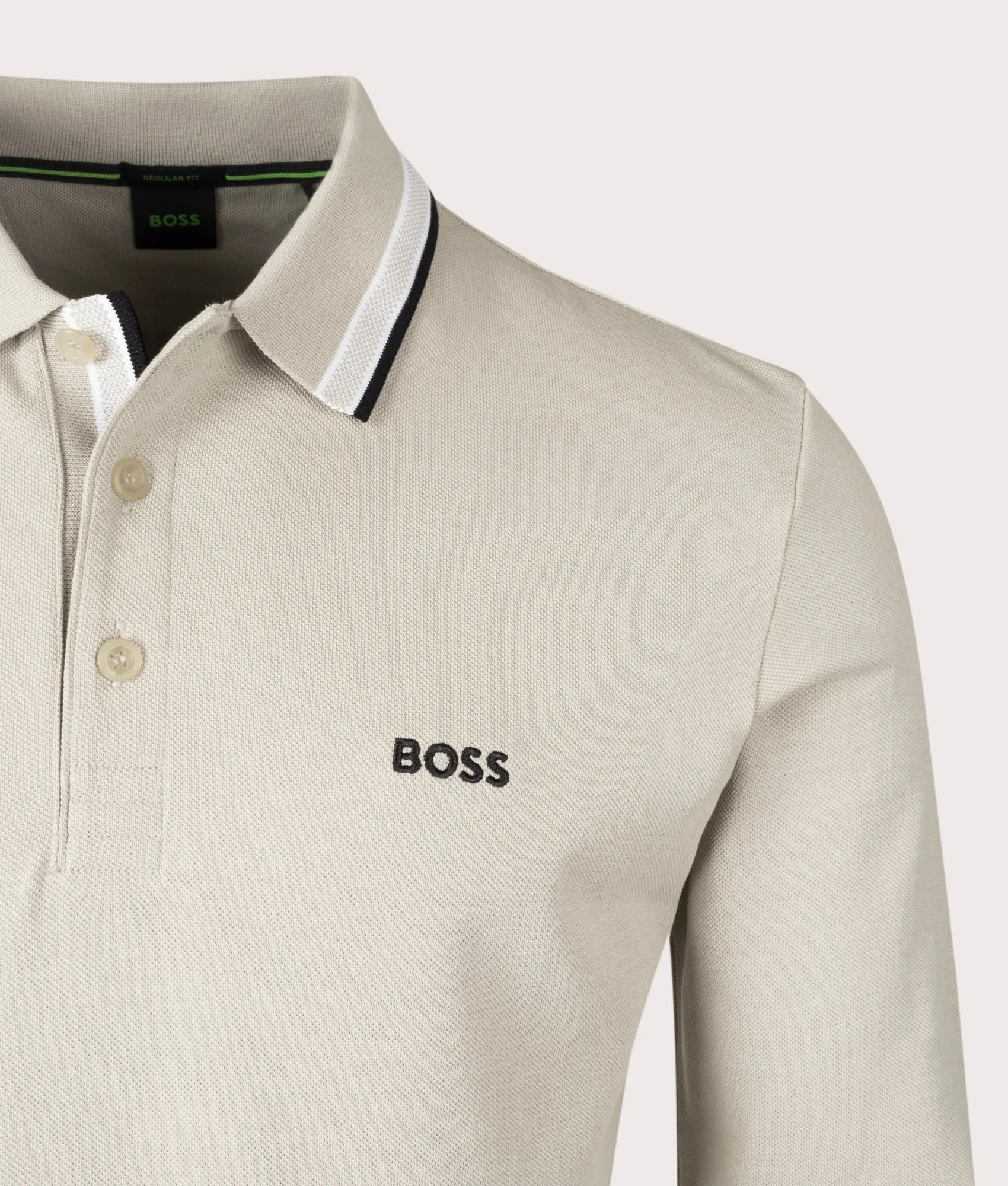 Plisy Long Sleeve Polo Shirt sold by EQVVS product image thumbnail 2