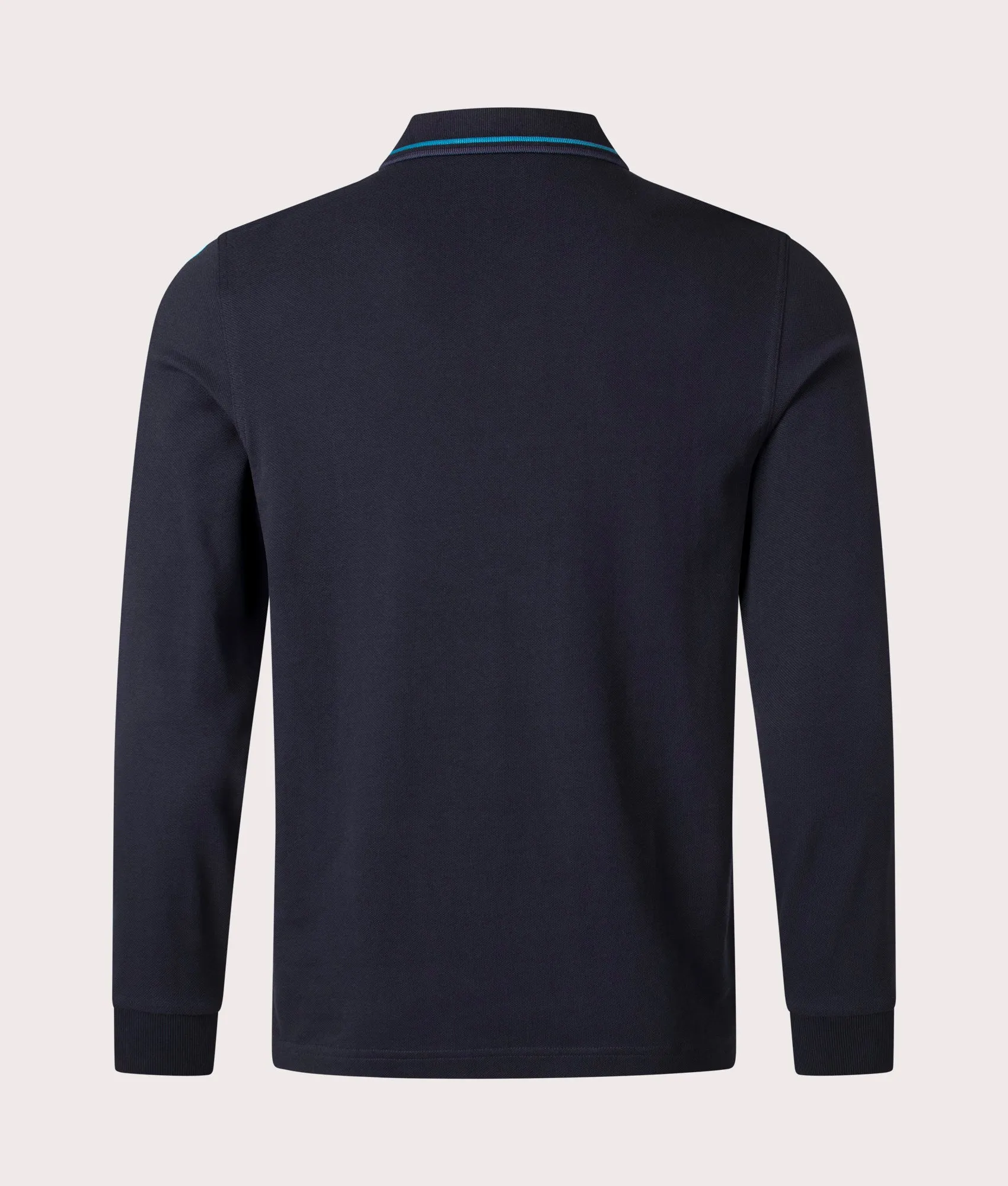 Long Sleeve Twin Tipped Polo Shirt sold by EQVVS product image thumbnail 3