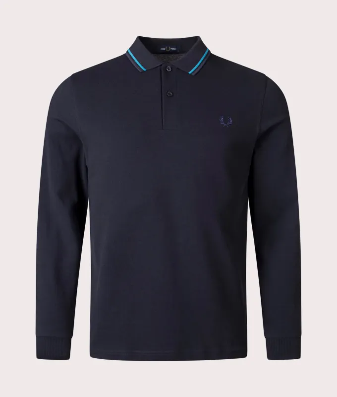 Long Sleeve Twin Tipped Polo Shirt sold by EQVVS