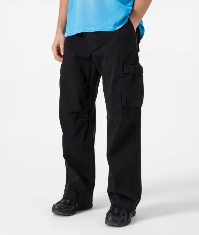 Relaxed Fit Rig Cargo Pants sold by EQVVS