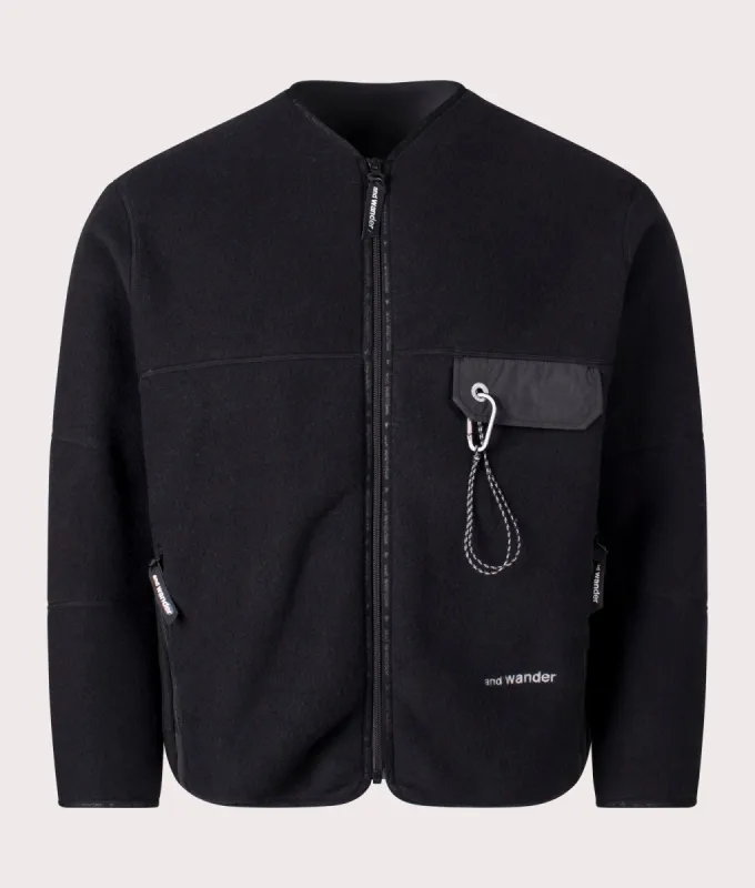 Wool Fleece Cardigan sold by EQVVS