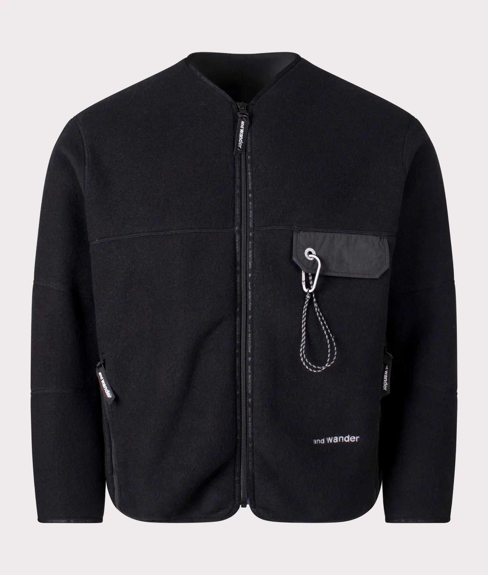 Wool Fleece Cardigan sold by EQVVS