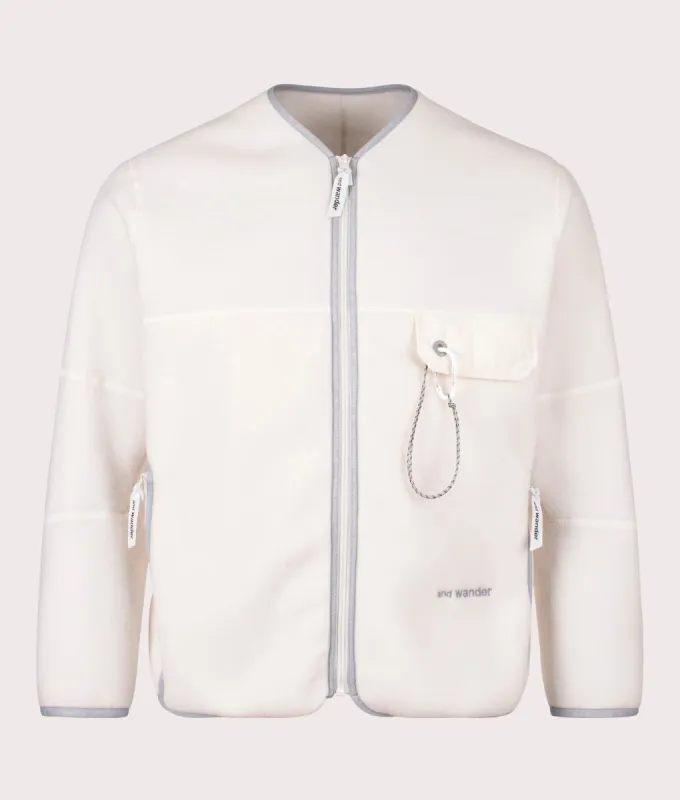 Wool Fleece Cardigan sold by EQVVS