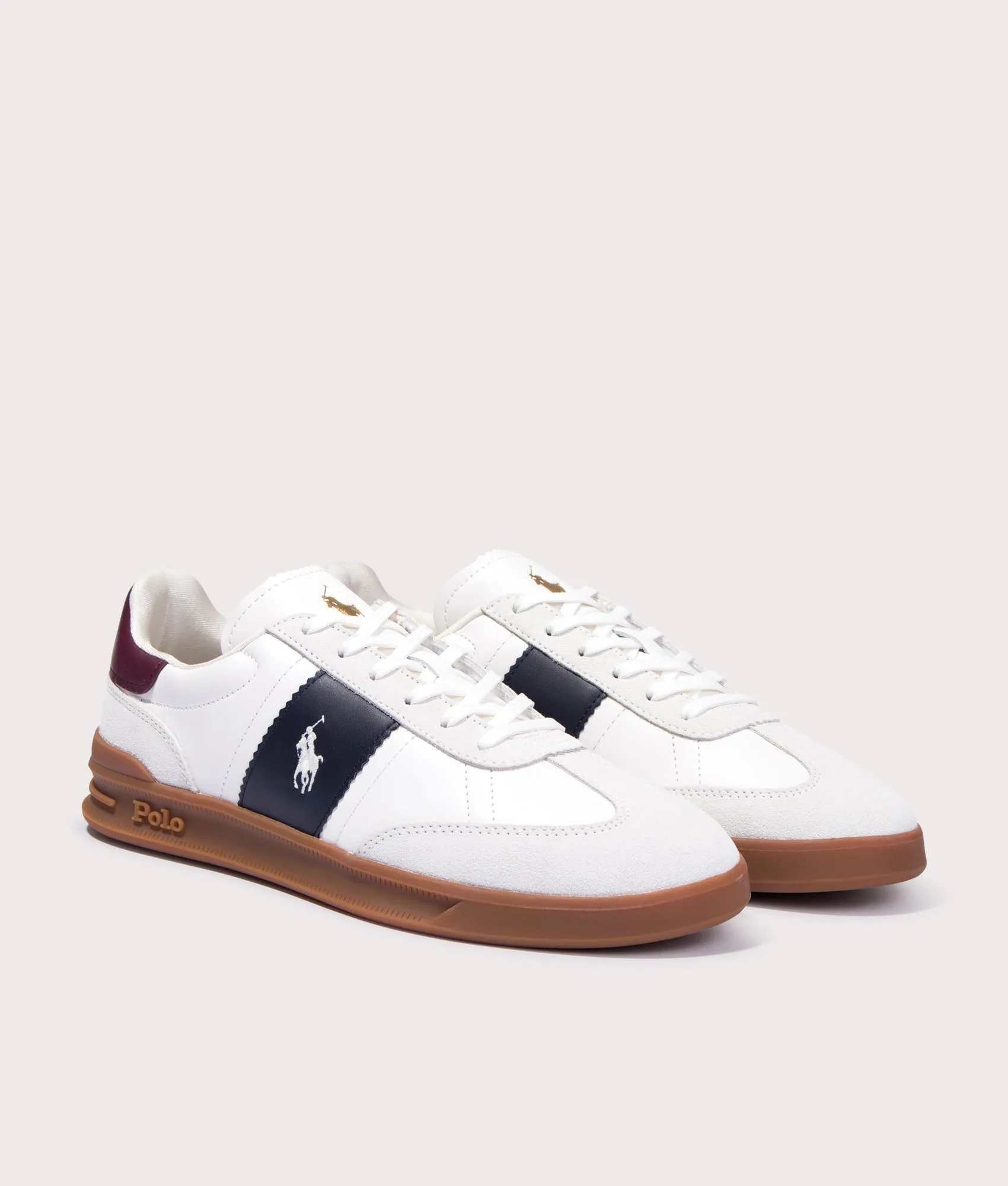 Heritage Aera Leather Suede Low Top Sneakers sold by EQVVS product image thumbnail 2