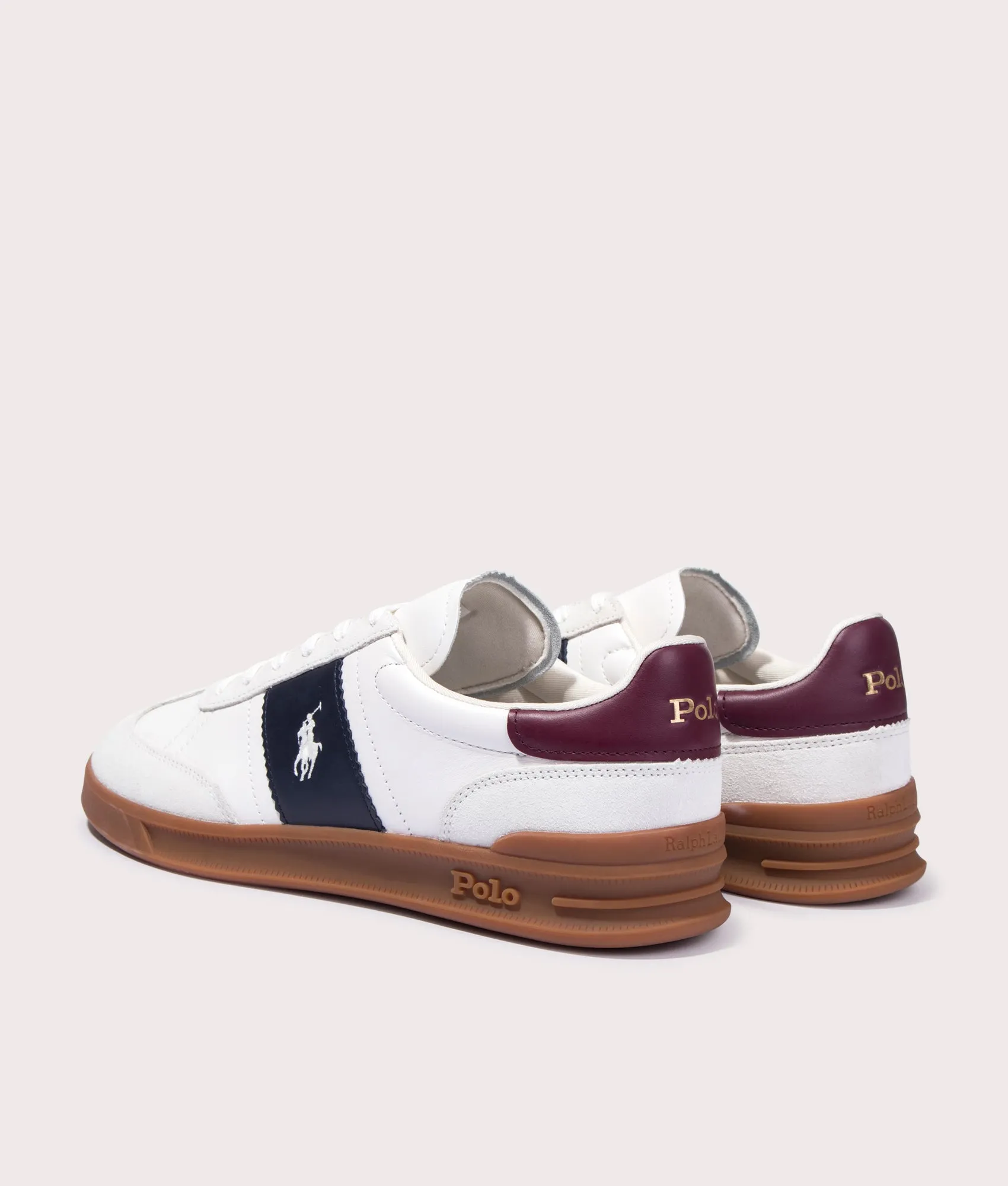 Heritage Aera Leather Suede Low Top Sneakers sold by EQVVS product image thumbnail 3