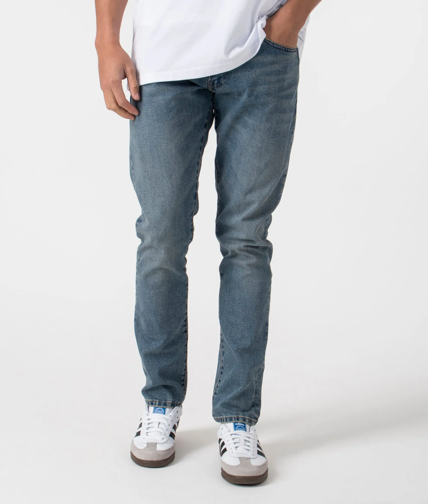 Slim Fit Stretch Sullivan Jeans sold by EQVVS