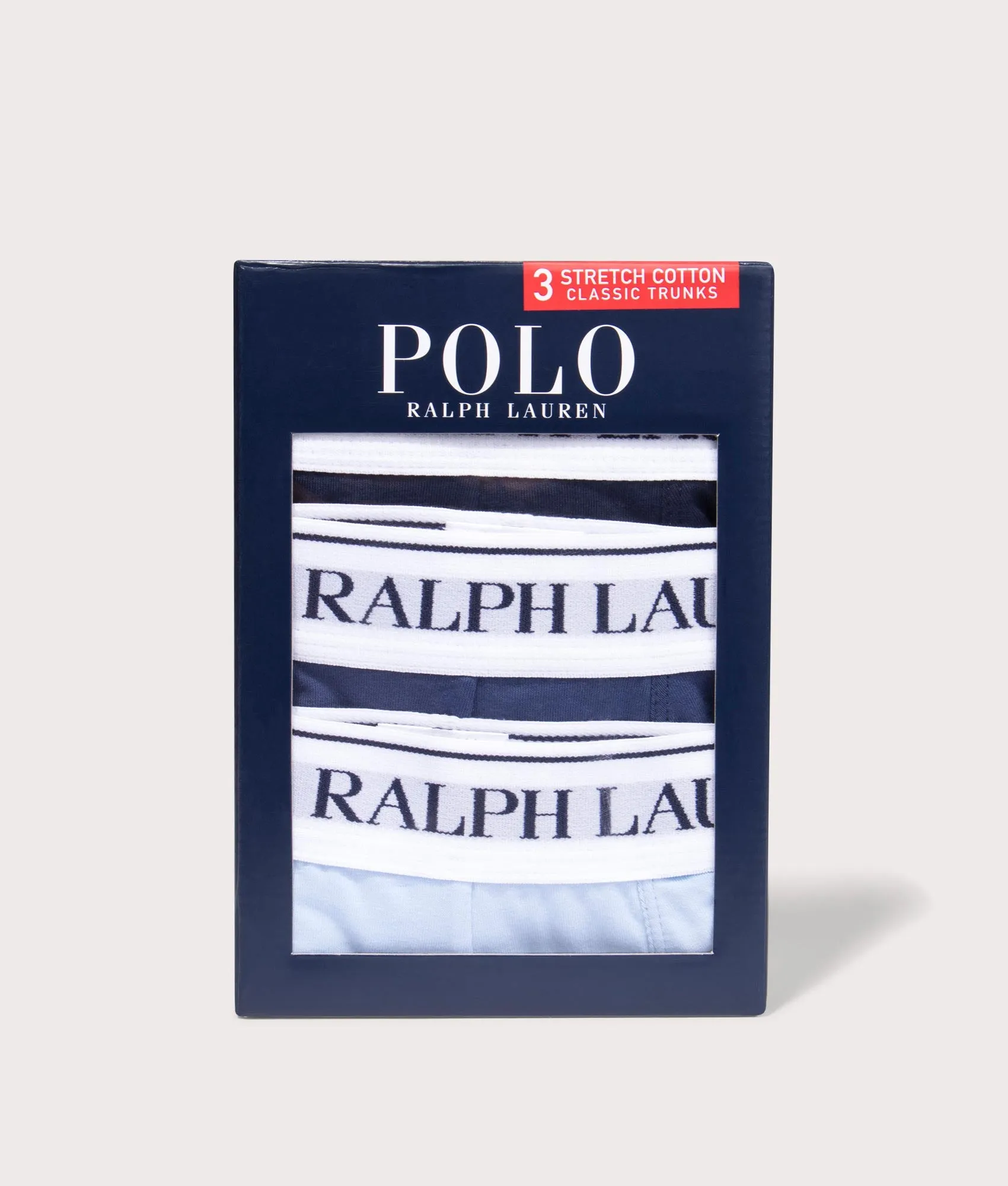 3 Pack of Classic Stretch Cotton Trunks sold by EQVVS product image thumbnail 2
