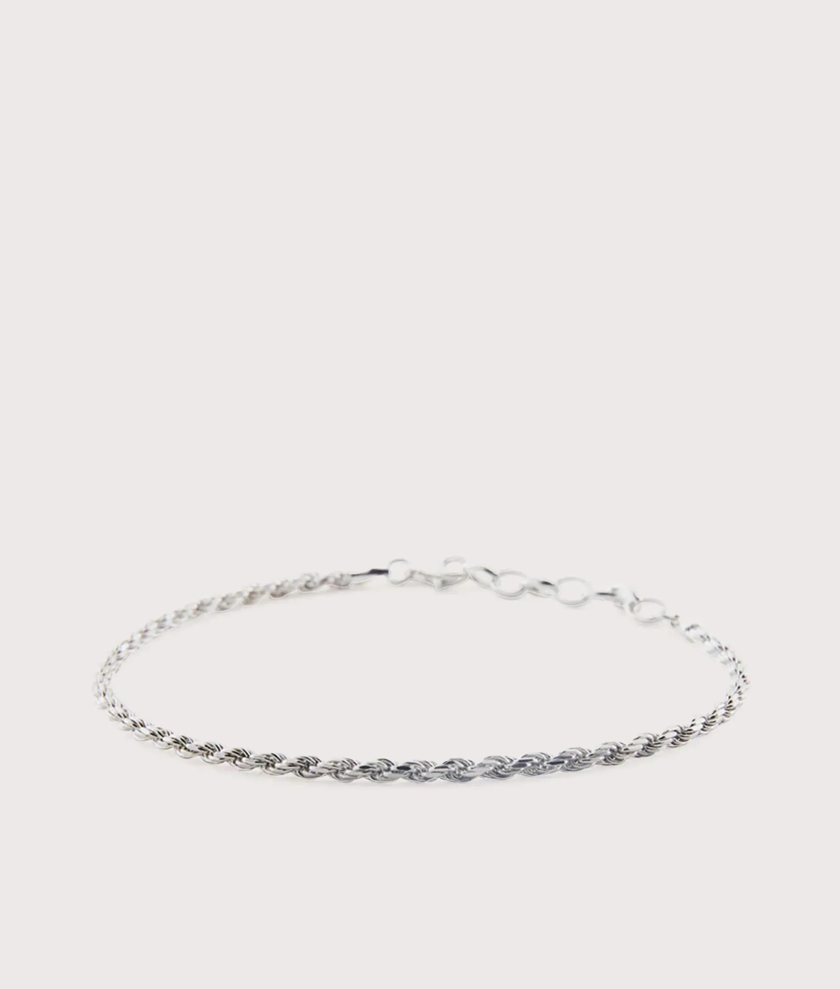 Sterling Silver Rope Bracelet sold by EQVVS