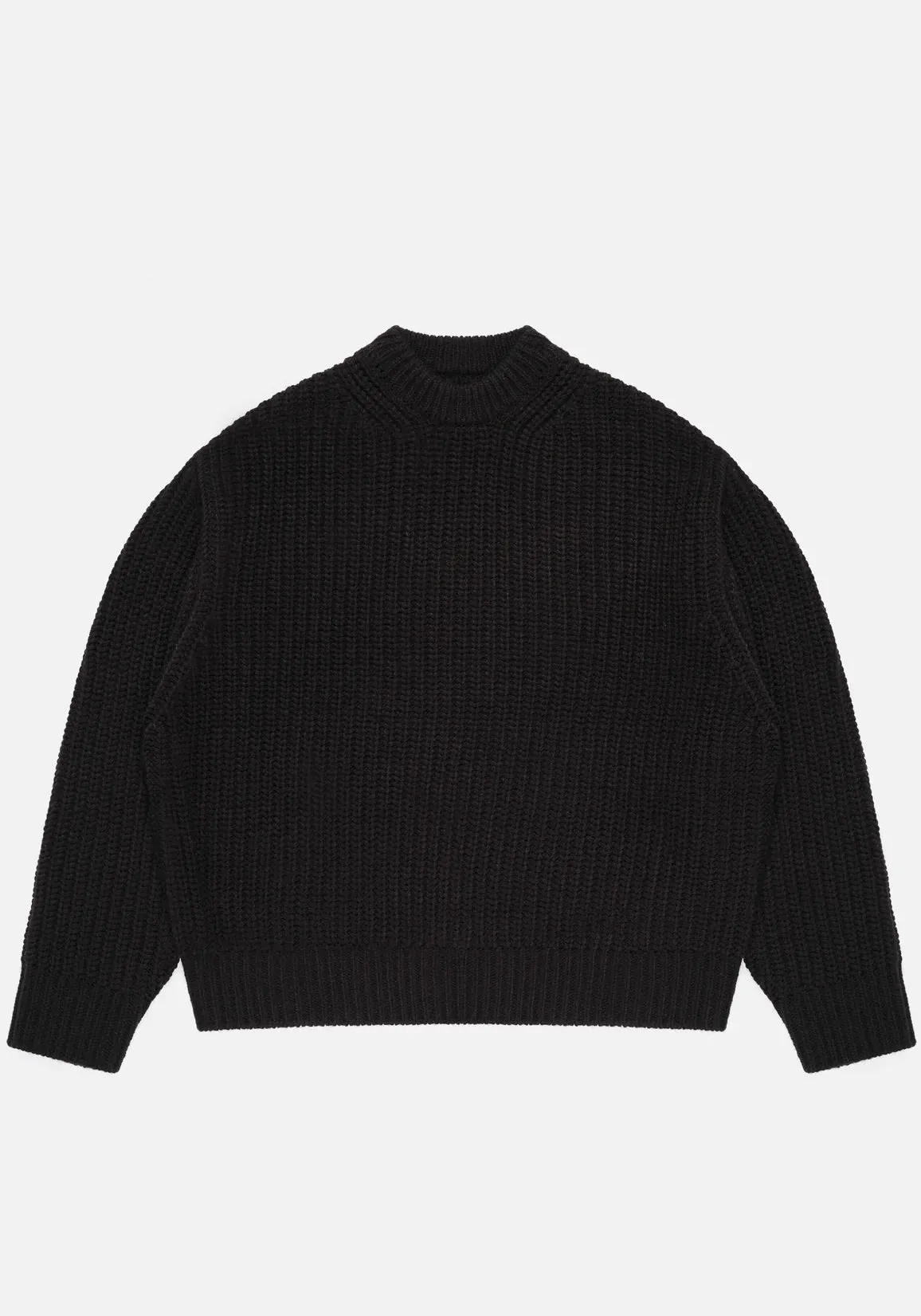 Oversized Fit Chunky Rib Knit Crewneck Jumper sold by EQVVS product image thumbnail 2