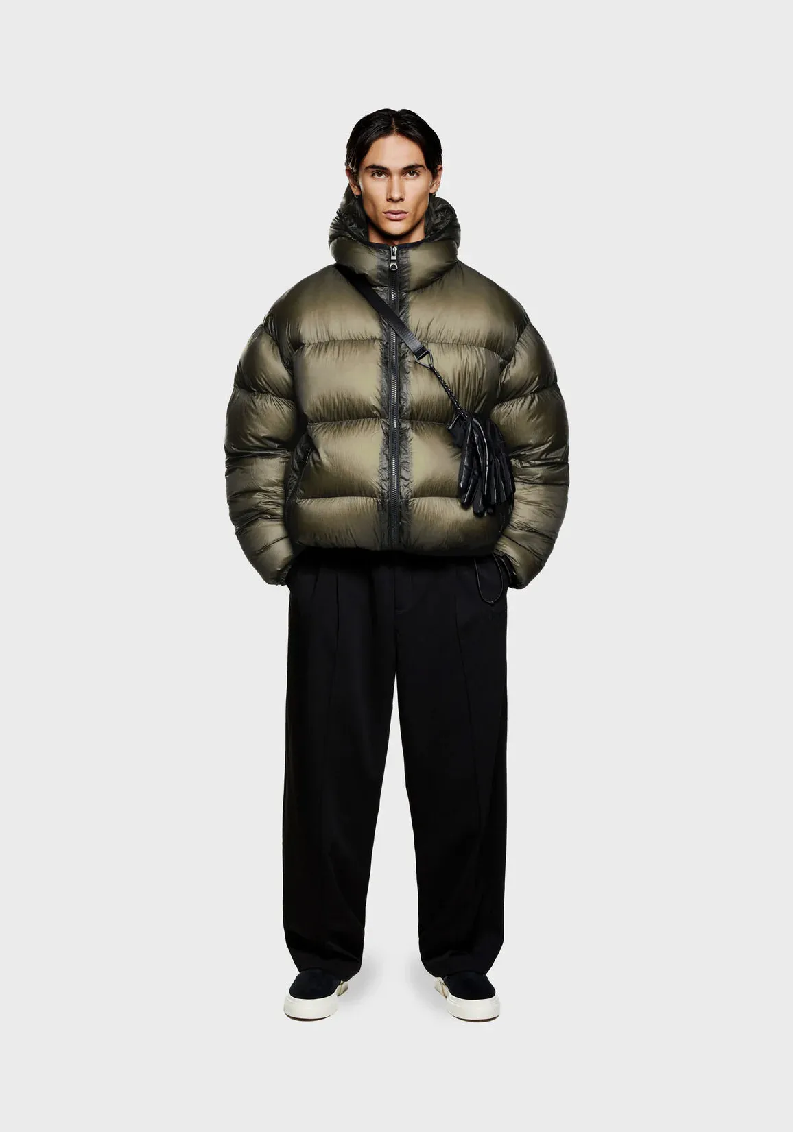 Oversized Fit Translucent Bubble Jacket sold by EQVVS product image thumbnail 3