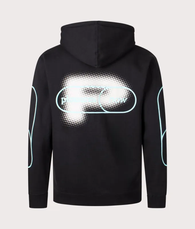 Pixel P Hoodie sold by EQVVS