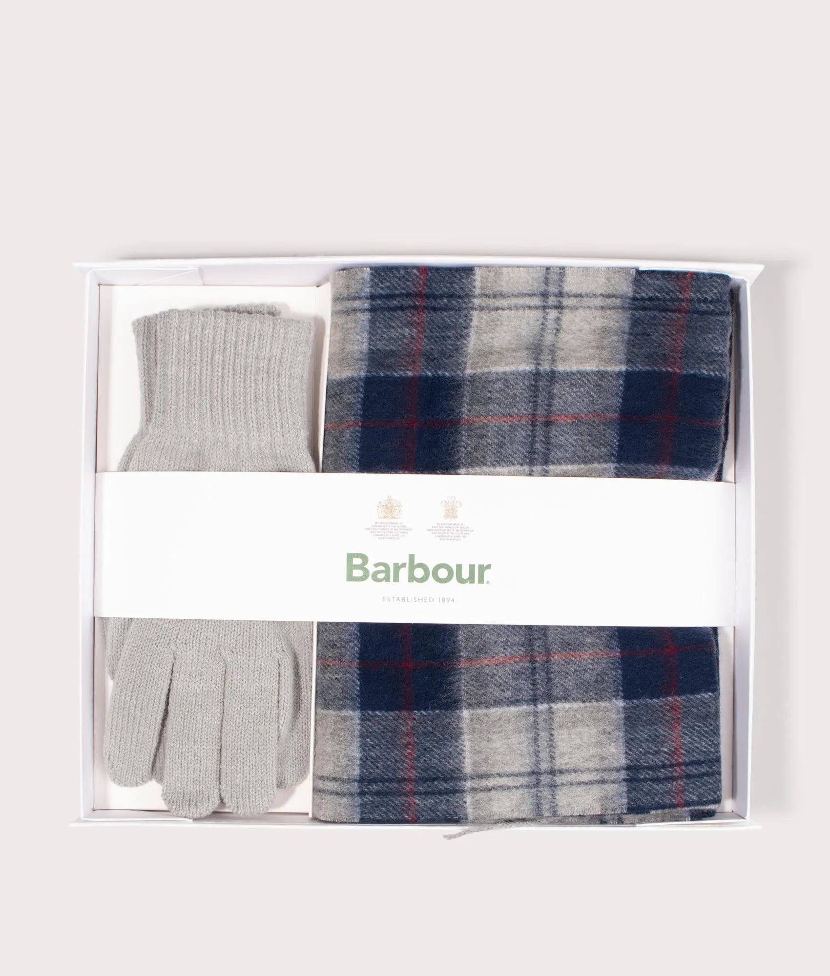 Tartan Scarf & Glove Gift Set sold by EQVVS