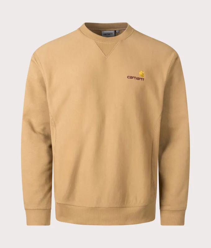 Relaxed Fit American Script Sweatshirt sold by EQVVS