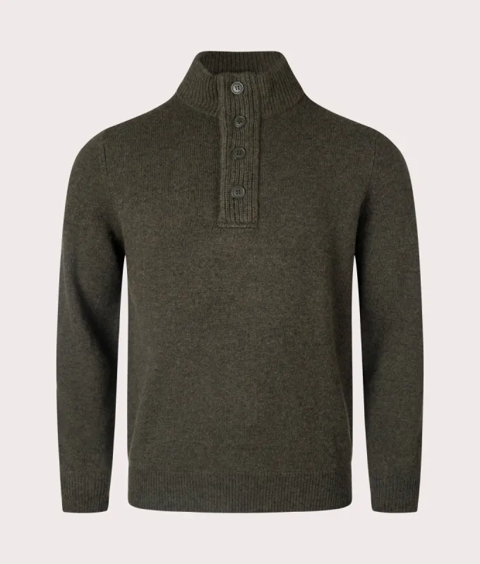 Essential Patch Half Zip Knitted Jumper sold by EQVVS