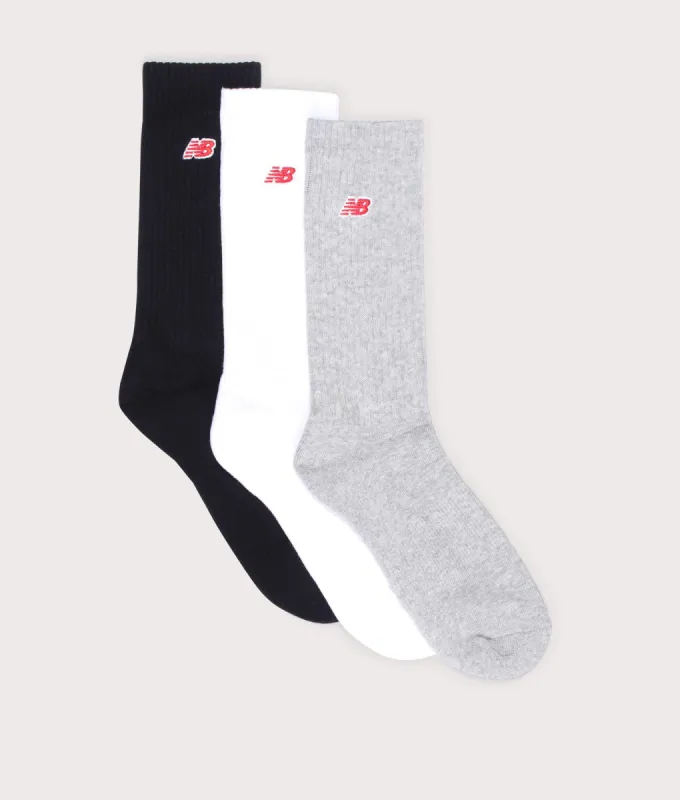 3 Pack NB Patch Logo Socks sold by EQVVS
