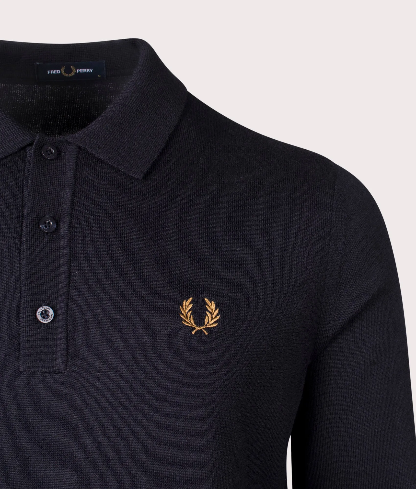 Long Sleeve Knitted Polo Shirt sold by EQVVS product image thumbnail 2