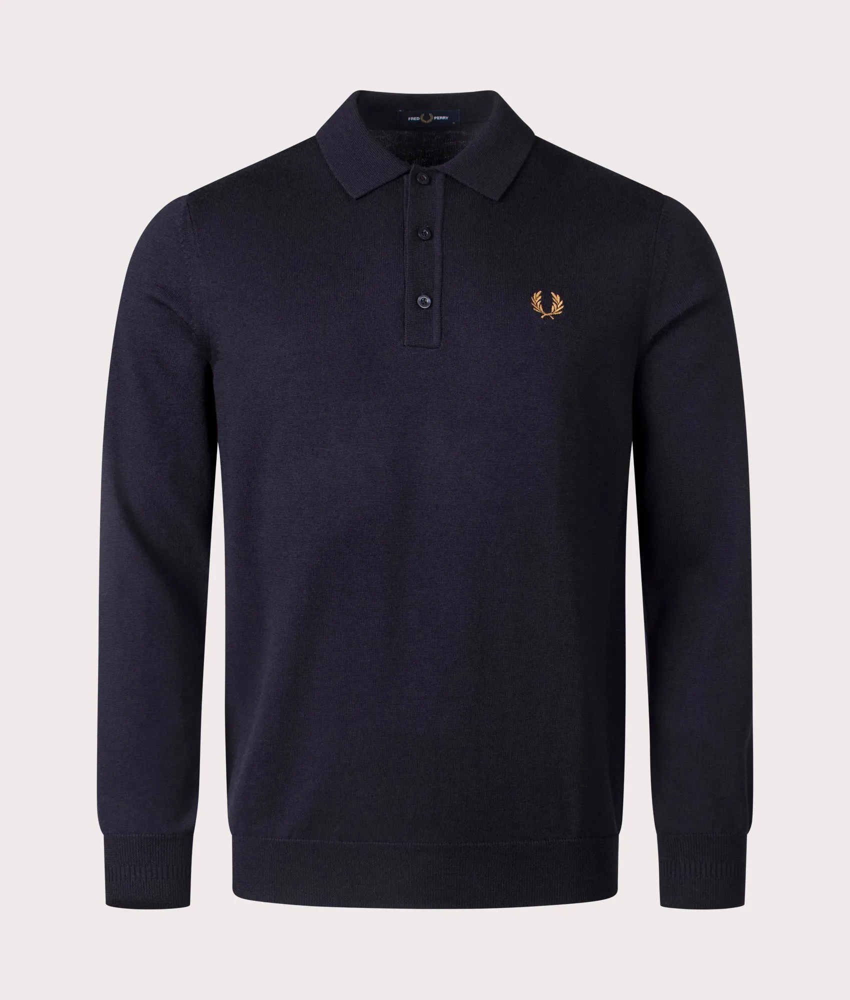 Long Sleeve Knitted Polo Shirt sold by EQVVS