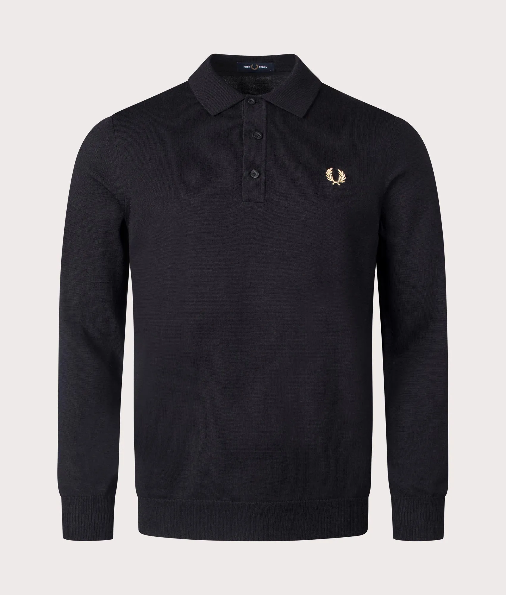 Long Sleeve Knitted Polo Shirt sold by EQVVS