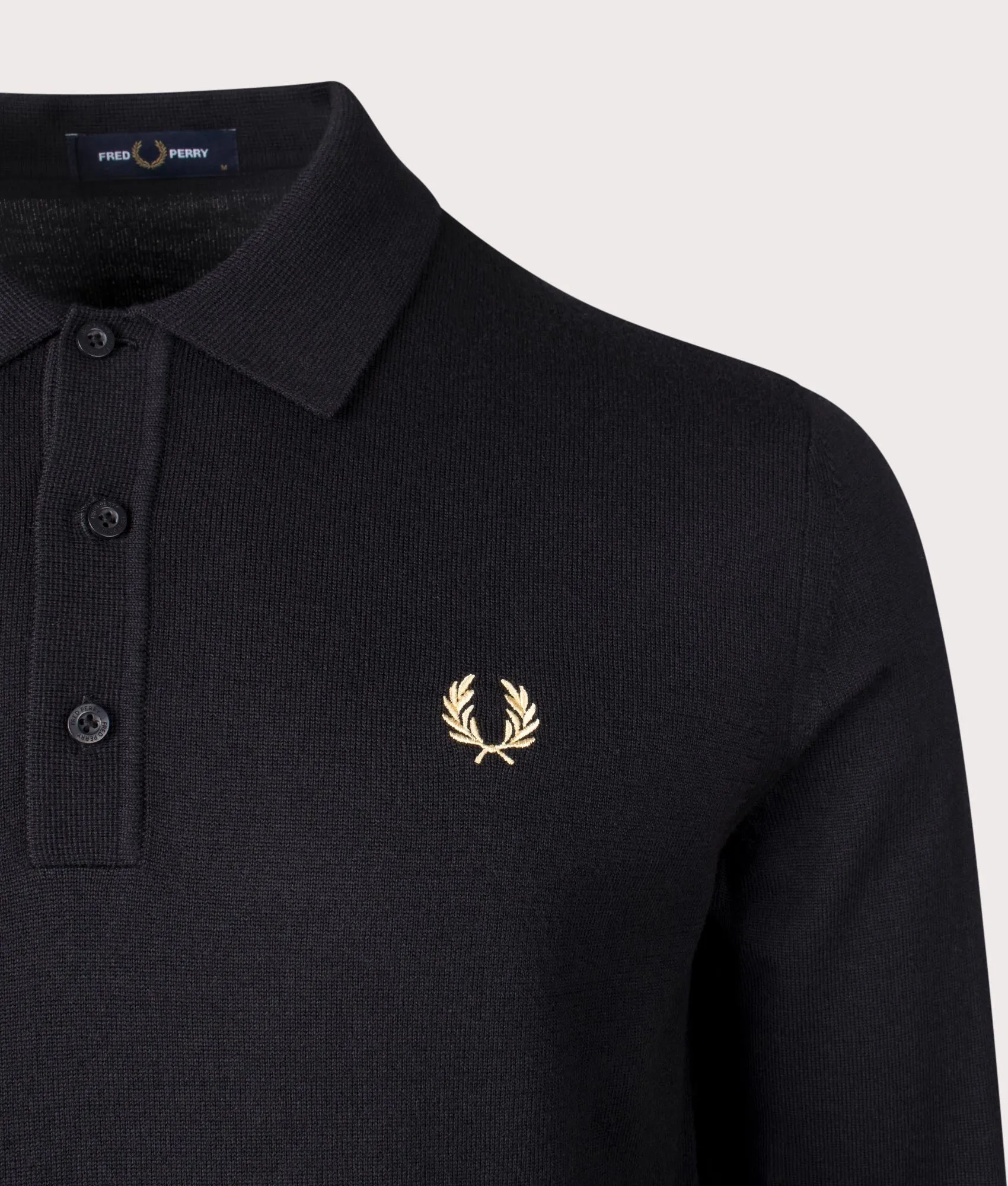Long Sleeve Knitted Polo Shirt sold by EQVVS product image thumbnail 2