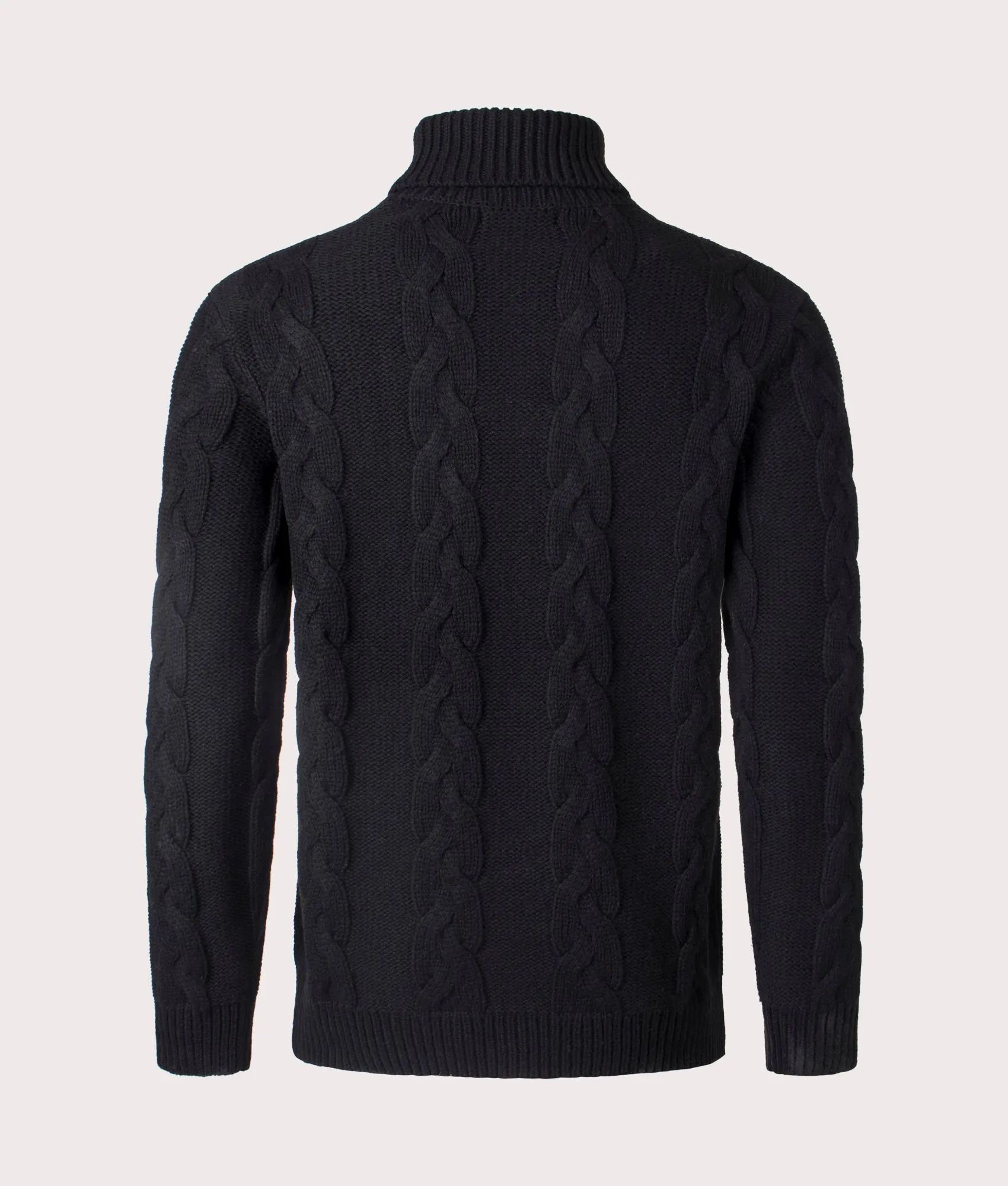 Chunky Cable Knit Roll Neck Jumper sold by EQVVS product image thumbnail 3