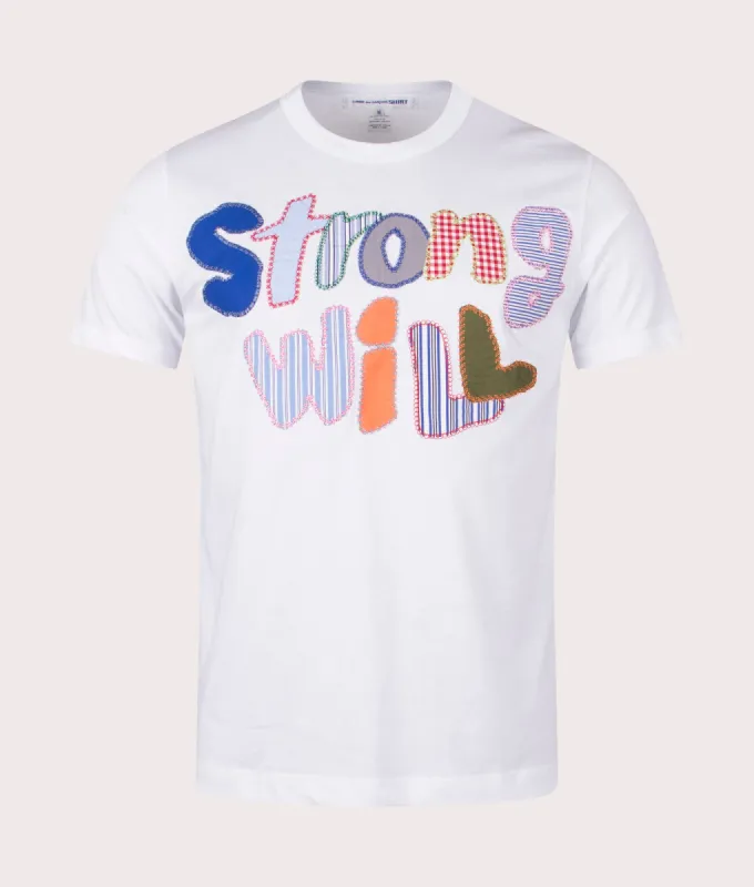 Strong Will T-Shirt made by Comme des Garcons