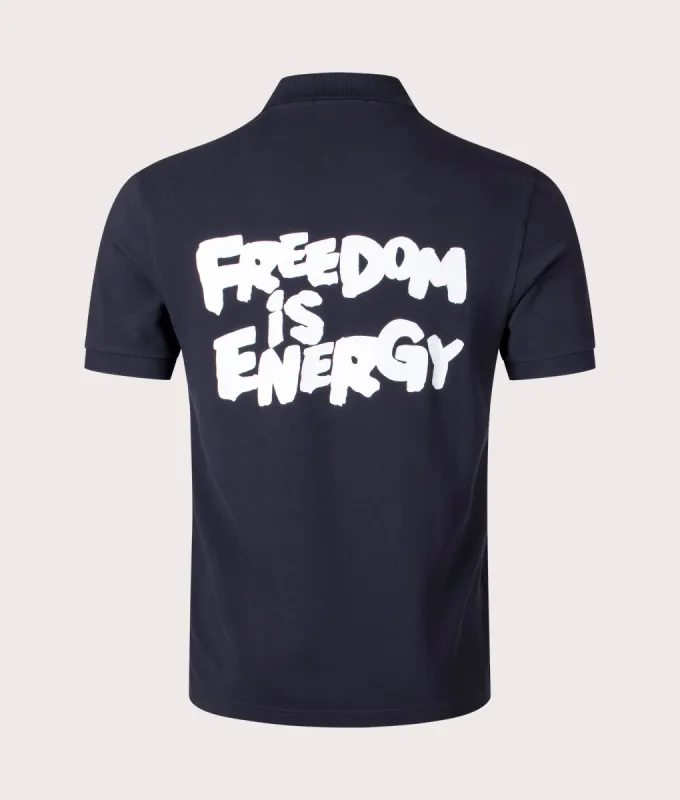 COMME des GARÇONS x Fred Perry Freedom Polo Shirt made by Comme des Garcons