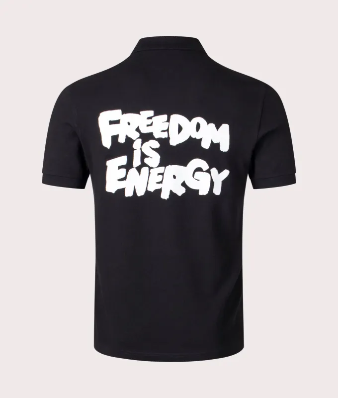 COMME des GARÇONS x Fred Perry Freedom Polo Shirt made by Comme des Garcons