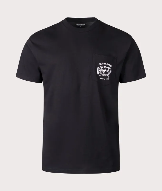 Relaxed Fit Fragments Pocket T-Shirt sold by EQVVS