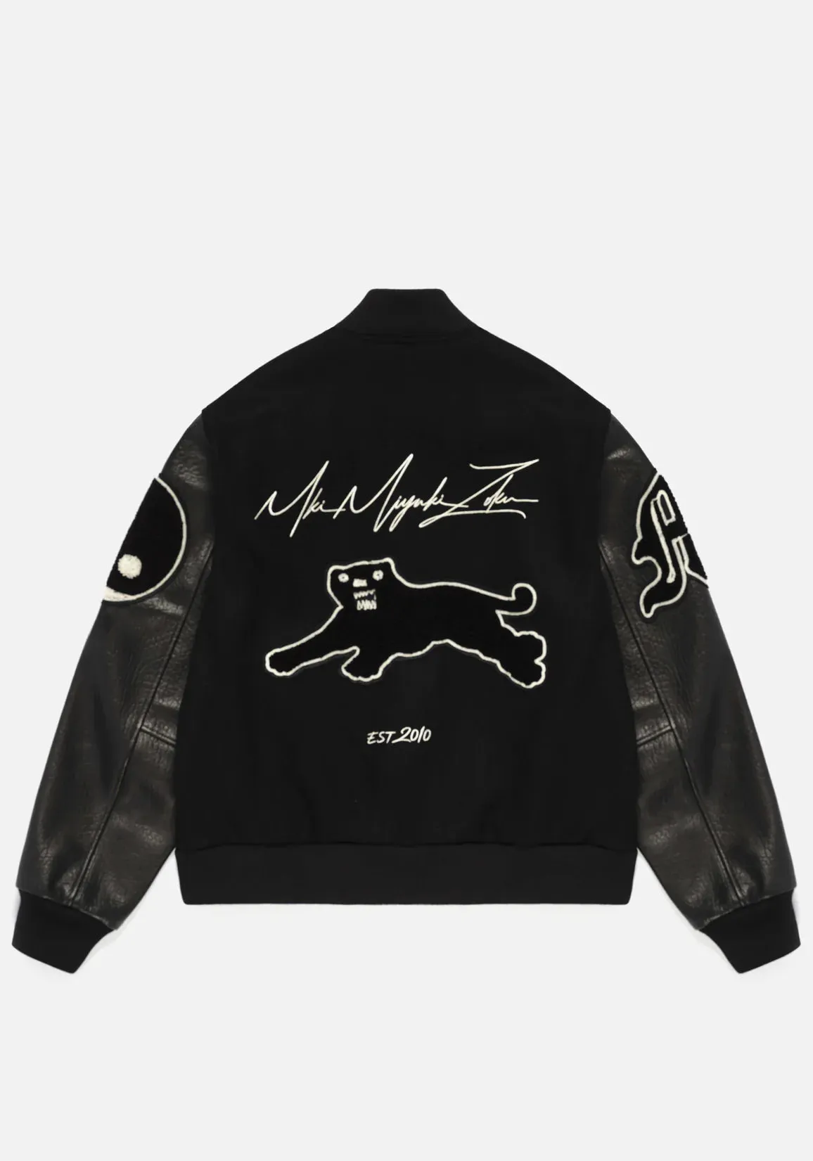 Oversized Fit Patch Varsity Jacket sold by EQVVS product image thumbnail 3