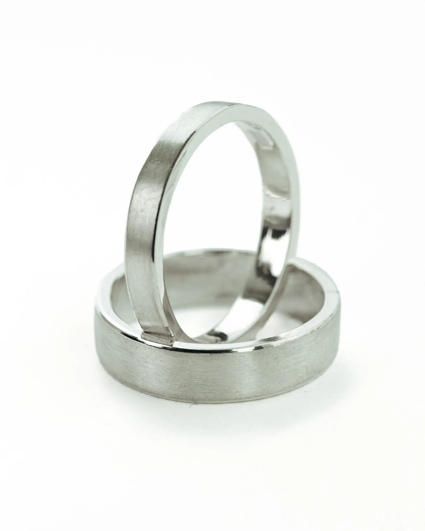Bare Skin Brushed Ring 3mm sold by EQVVS