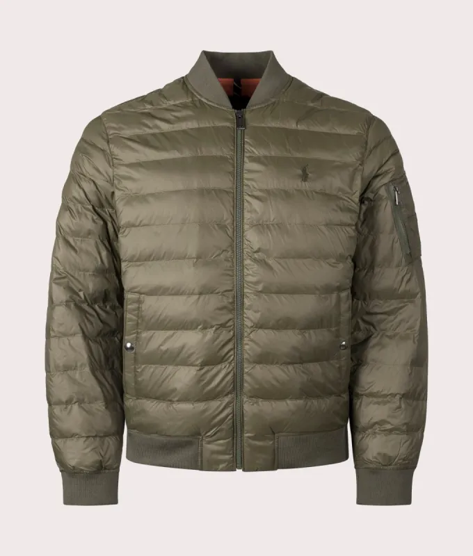 The Colden Packable Bomber Jacket sold by EQVVS