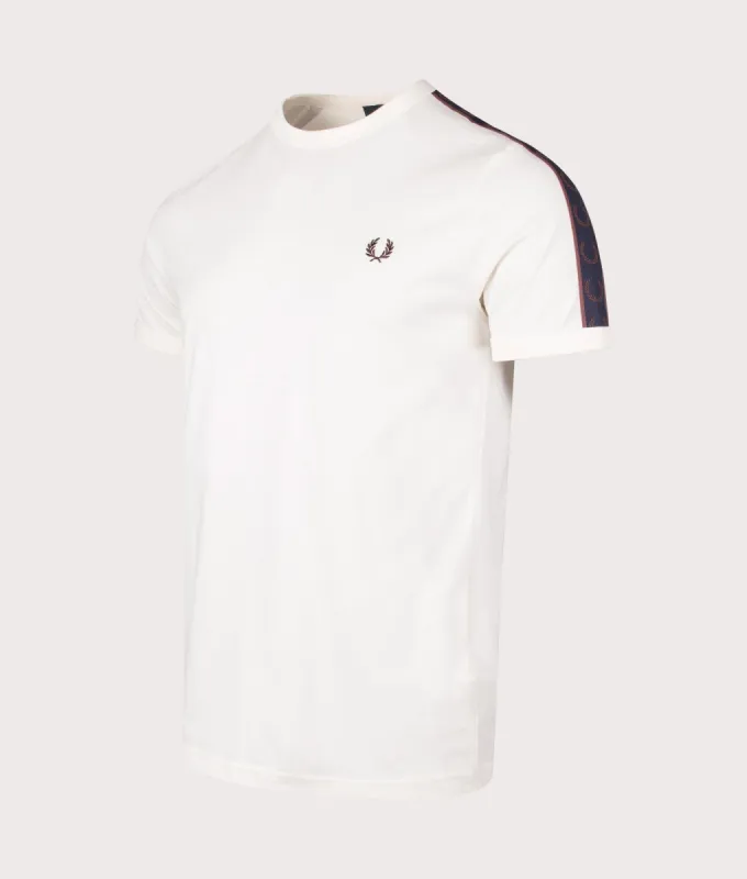 Contrast Tape Ringer T-Shirt sold by EQVVS