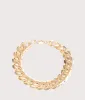 Gold Stainless Steel Cuban Bracelet 12mm 21.5cm sold by EQVVS