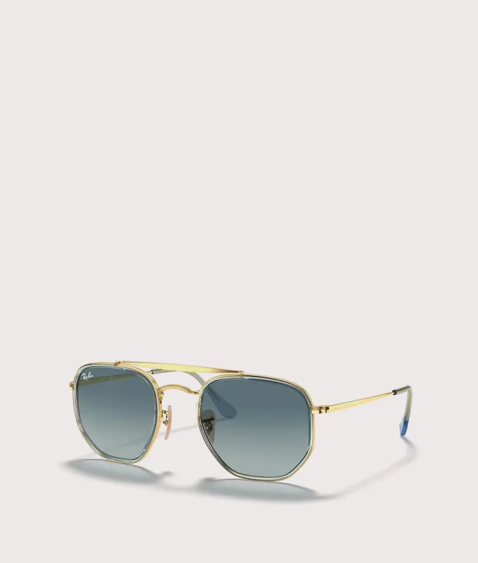 Hexagonal Flat Lenses Sunglasses sold by EQVVS