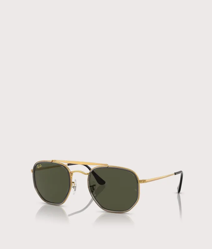 Hexagonal Flat Lenses Sunglasses sold by EQVVS