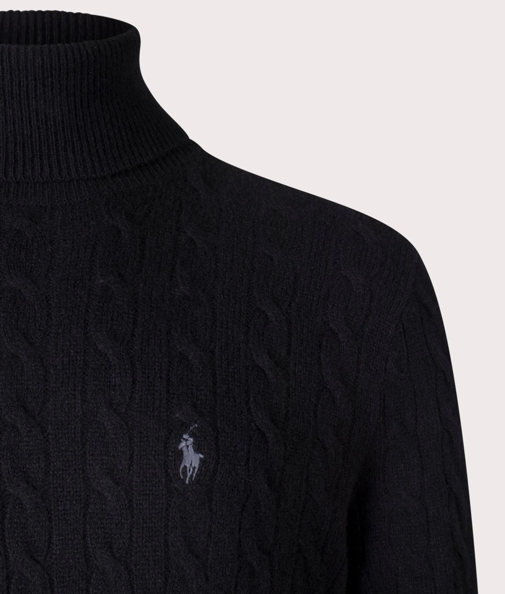 Cable Wool-Cashmere Turtleneck Jumper sold by EQVVS product image thumbnail 2