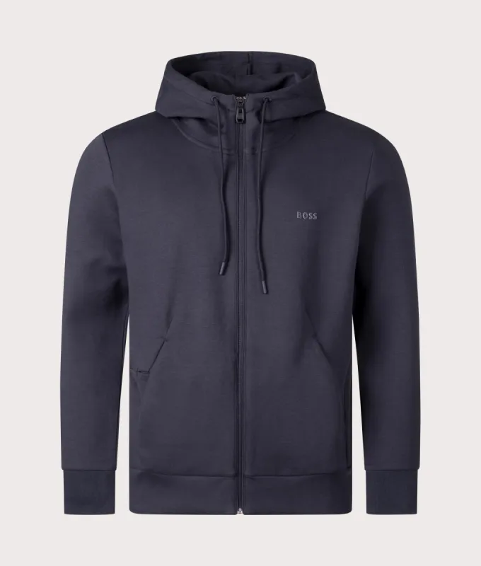Zip Through Saggy Hoodie sold by EQVVS