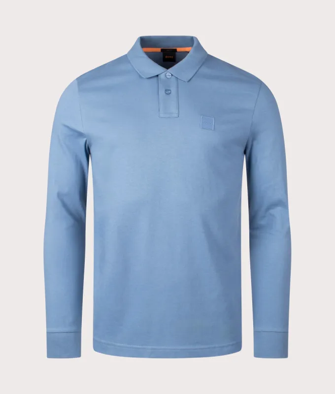 Slim Fit Passerby Long Sleeve Polo Shirt sold by EQVVS