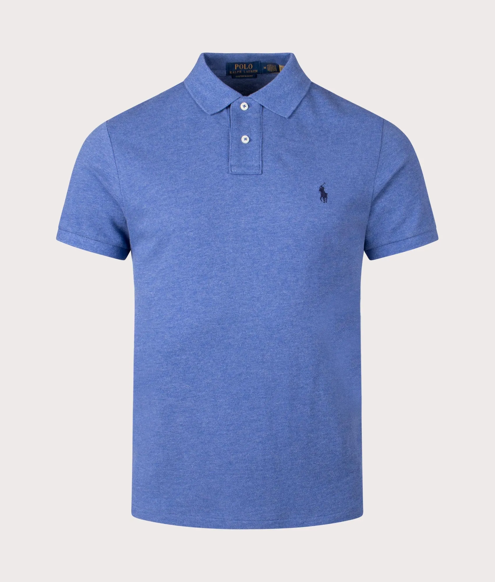 Custom Slim Fit Mesh Polo Shirt sold by EQVVS