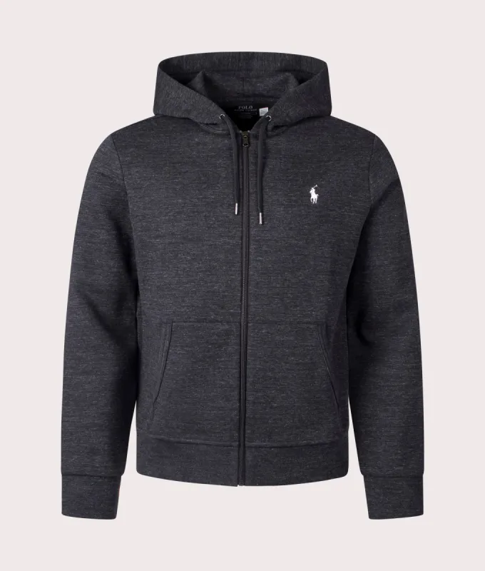 Zip Through Double Knit Hoodie sold by EQVVS