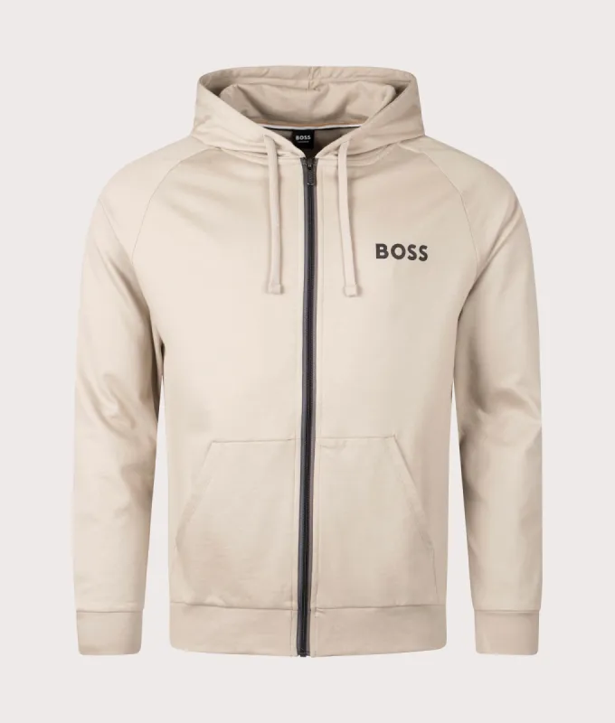 Authentic Zip Through Hoodie made by Hugo Boss