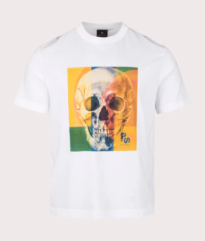 Skull Square T-Shirt sold by EQVVS